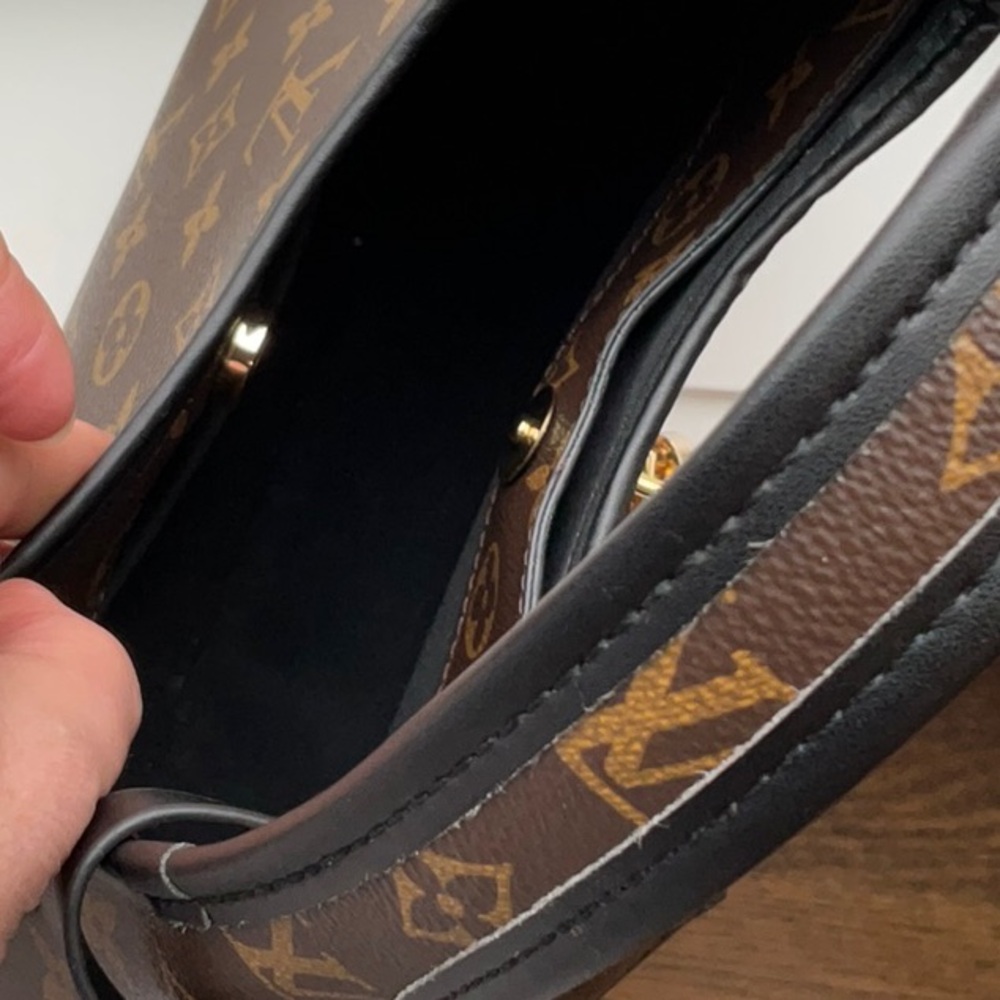 Monogram Brown & Black Handbag - Picture 7 of 11